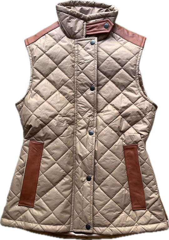 MALIN VEST SHORT - buckskin