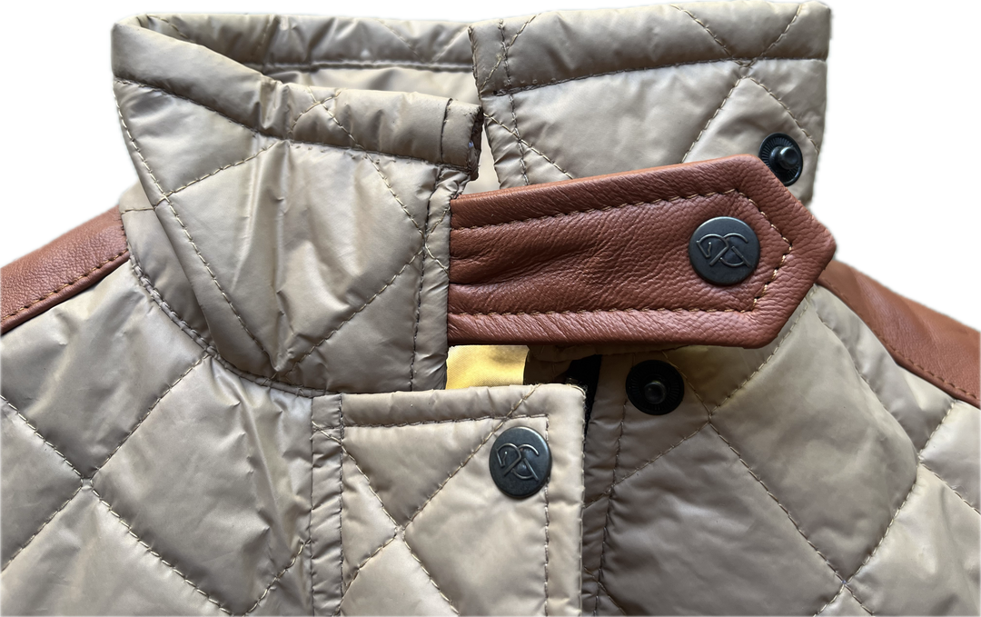 MALIN VEST SHORT - buckskin