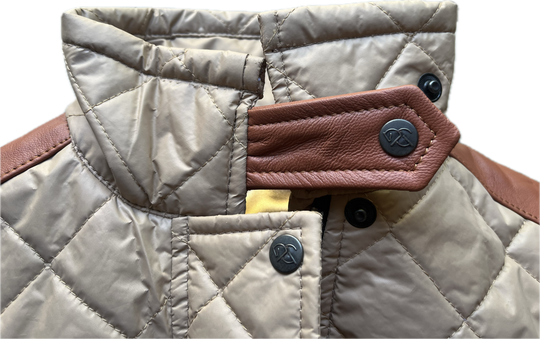 MALIN VEST SHORT - buckskin