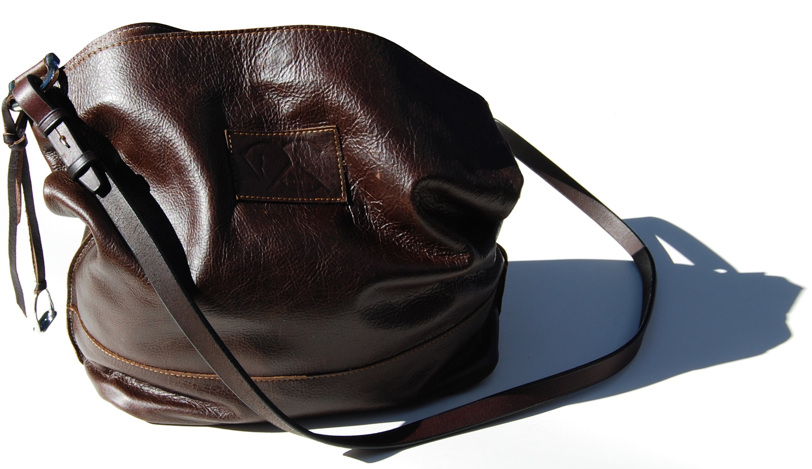 MUSTANG in sienna brown | Equestrian Shoulder Bag | Bucket Bag - AtelierCG™