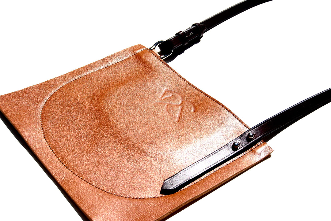 PINTALOSSA SHOULDER BAG in red dun | Equestrain hand bag | Cross Body Bridal Bag - AtelierCG™