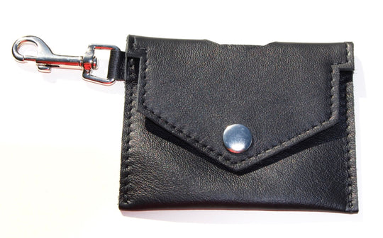 ACG CARD HOLDER in black, Leather Card Holder - AtelierCG™