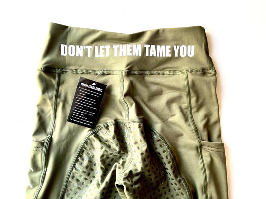 CITATION WINTER RIDING TIGHT | Olive Green - ATELIERCG™