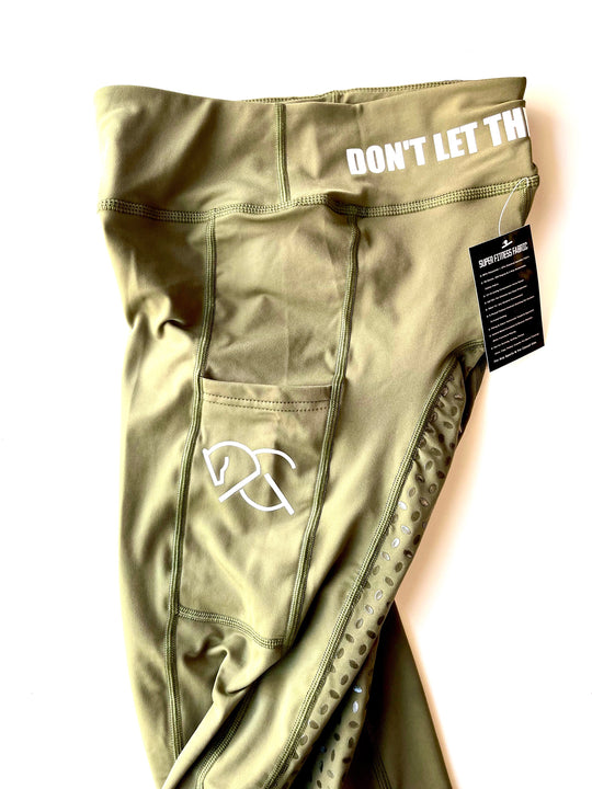 CITATION WINTER RIDING TIGHT | Olive Green - ATELIERCG™