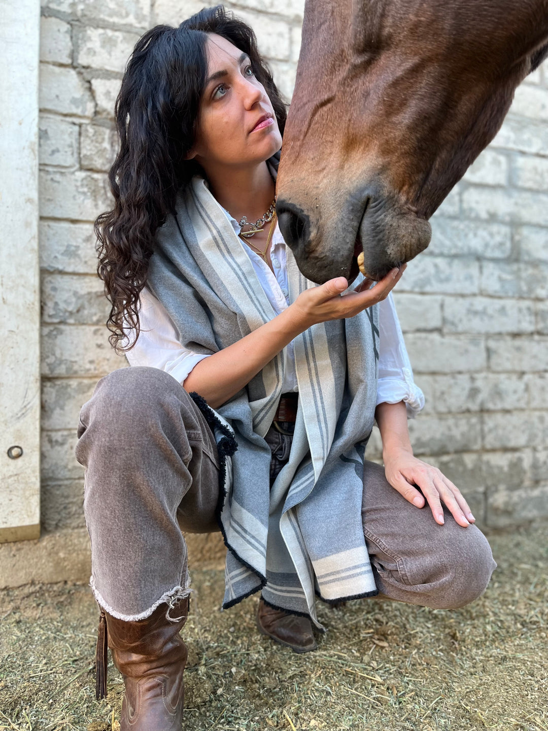 ORLANDO SCARF -Buckskin - AtelierCG™