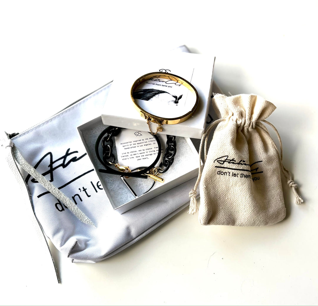 VELVET STACK - black gold - AtelierG™