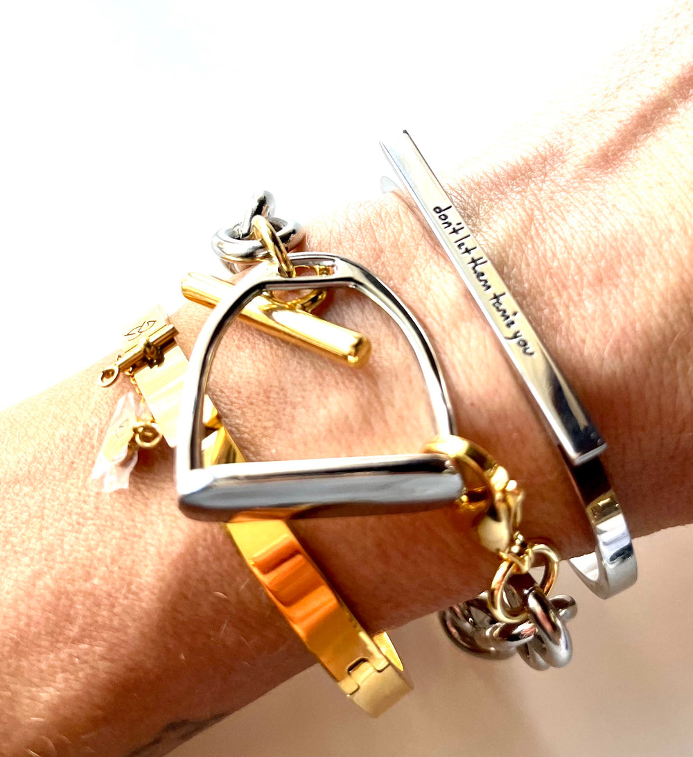 VELVET STACK - silver gold - AtelierCG™