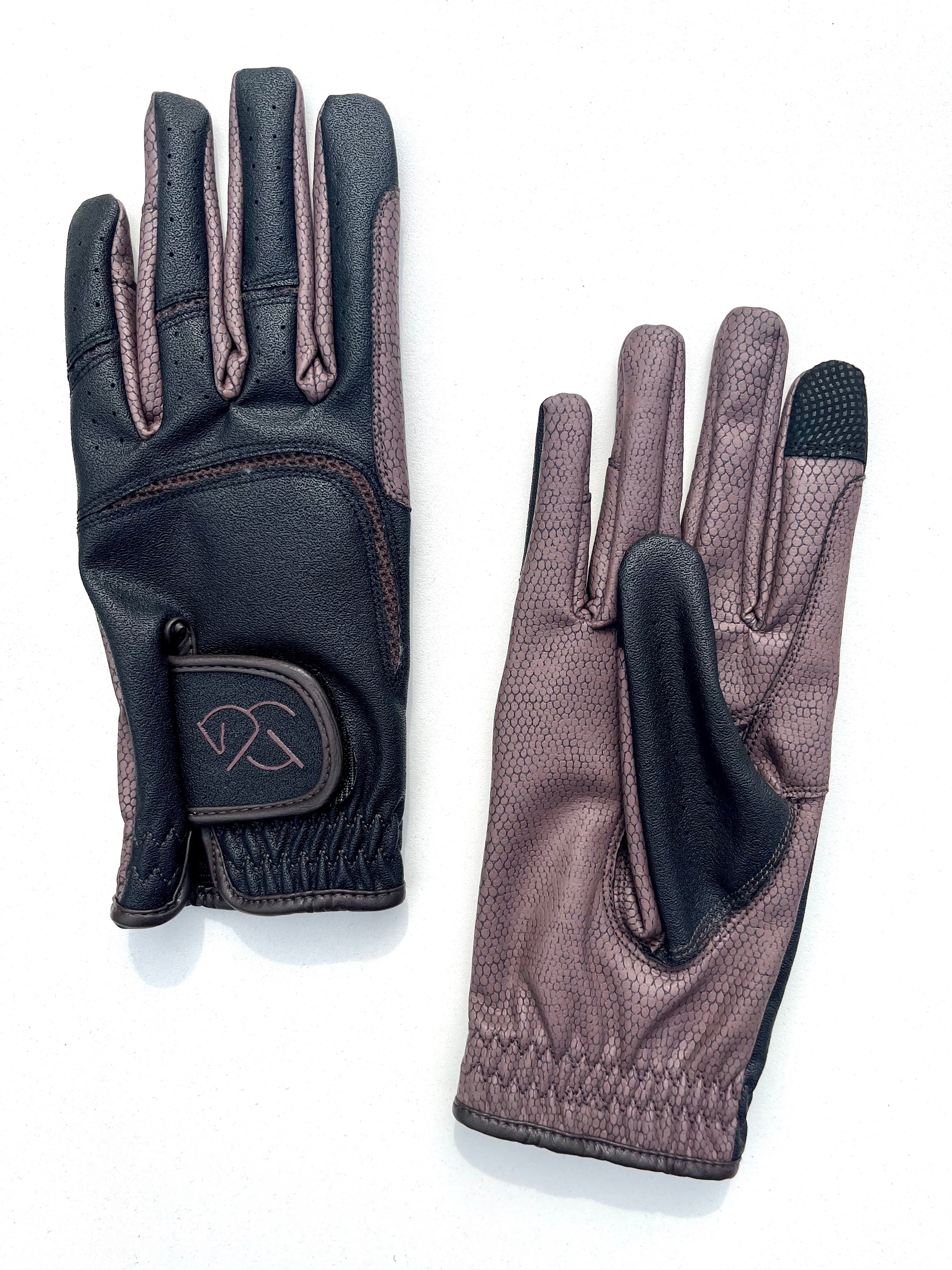 ELITE SUMMER RIDING GLOVES | WILD CHILD EDITION | black - AtelierCG™
