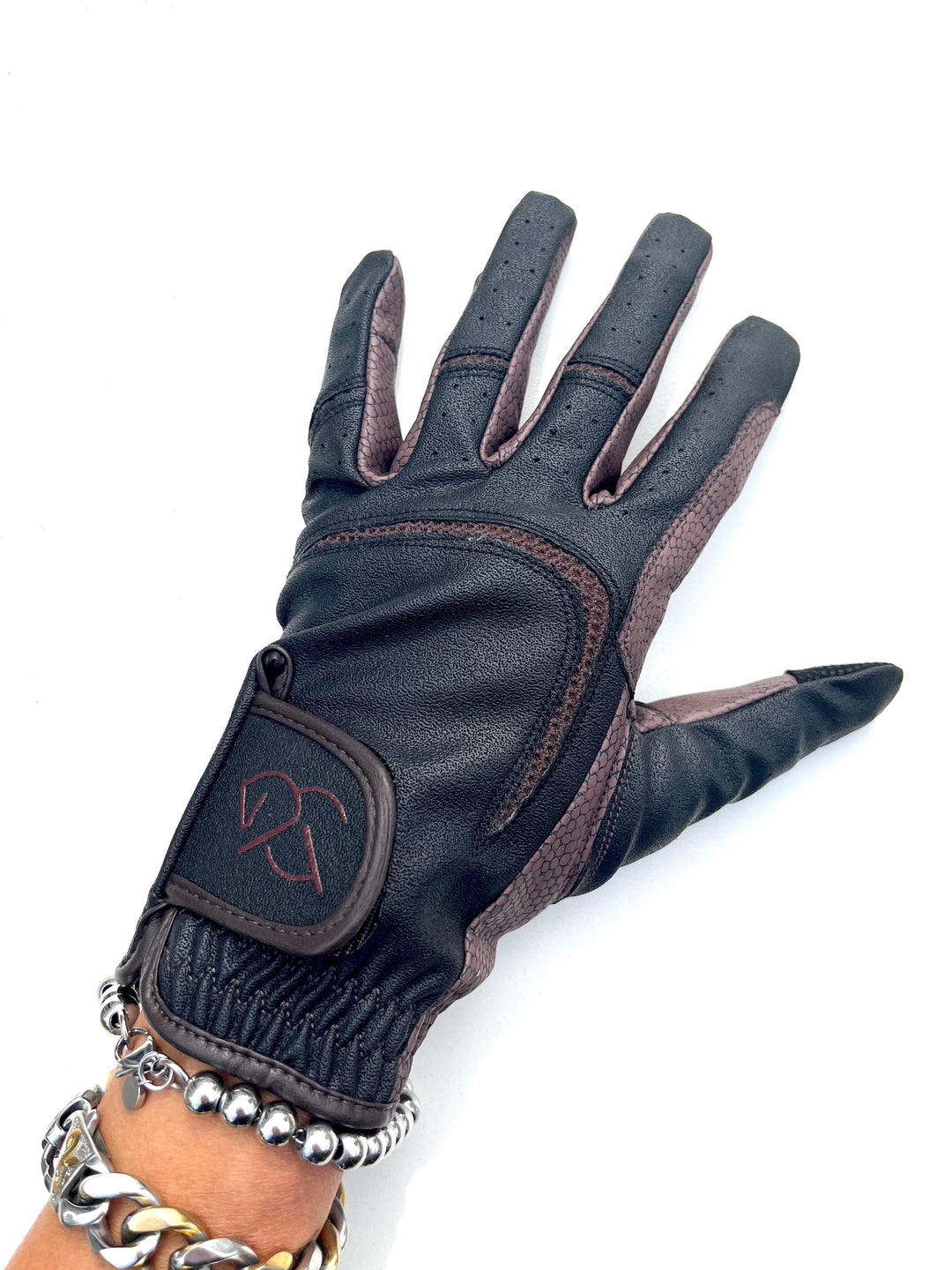 ELITE SUMMER RIDING GLOVES | WILD CHILD EDITION | black -AtelierCG™