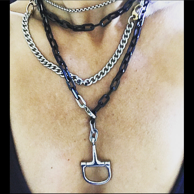 SEABISCUITE NECKLACE | Equestrian Jewelry | Equestrian Gifts - AtelierCG™