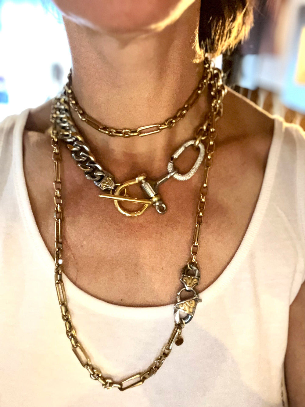 ARIES NECKLACE - Gold | Equestrian Jewelry | AtelierCG™