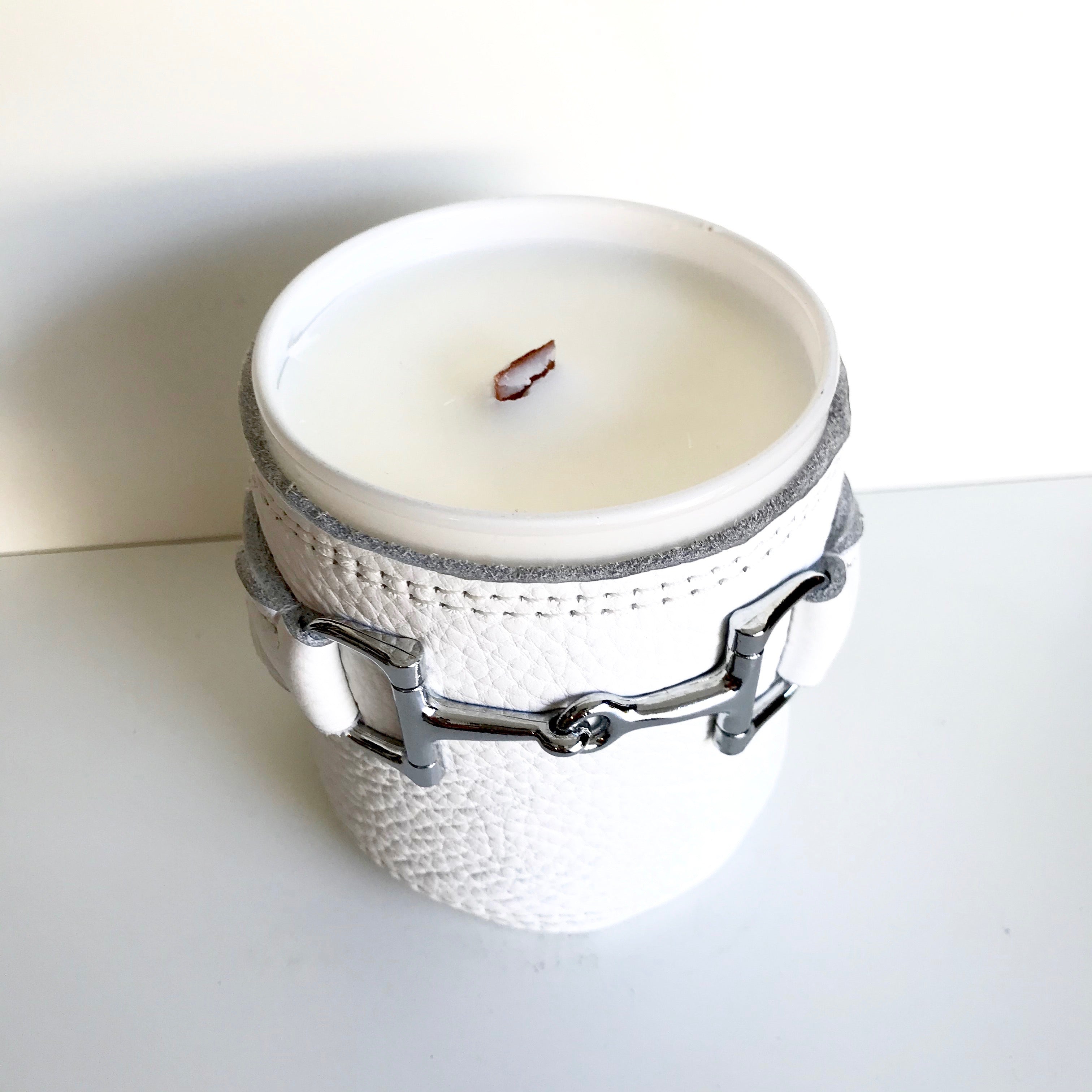 GROOM | Leather Sleeve Soy Candle  - Limited Edition