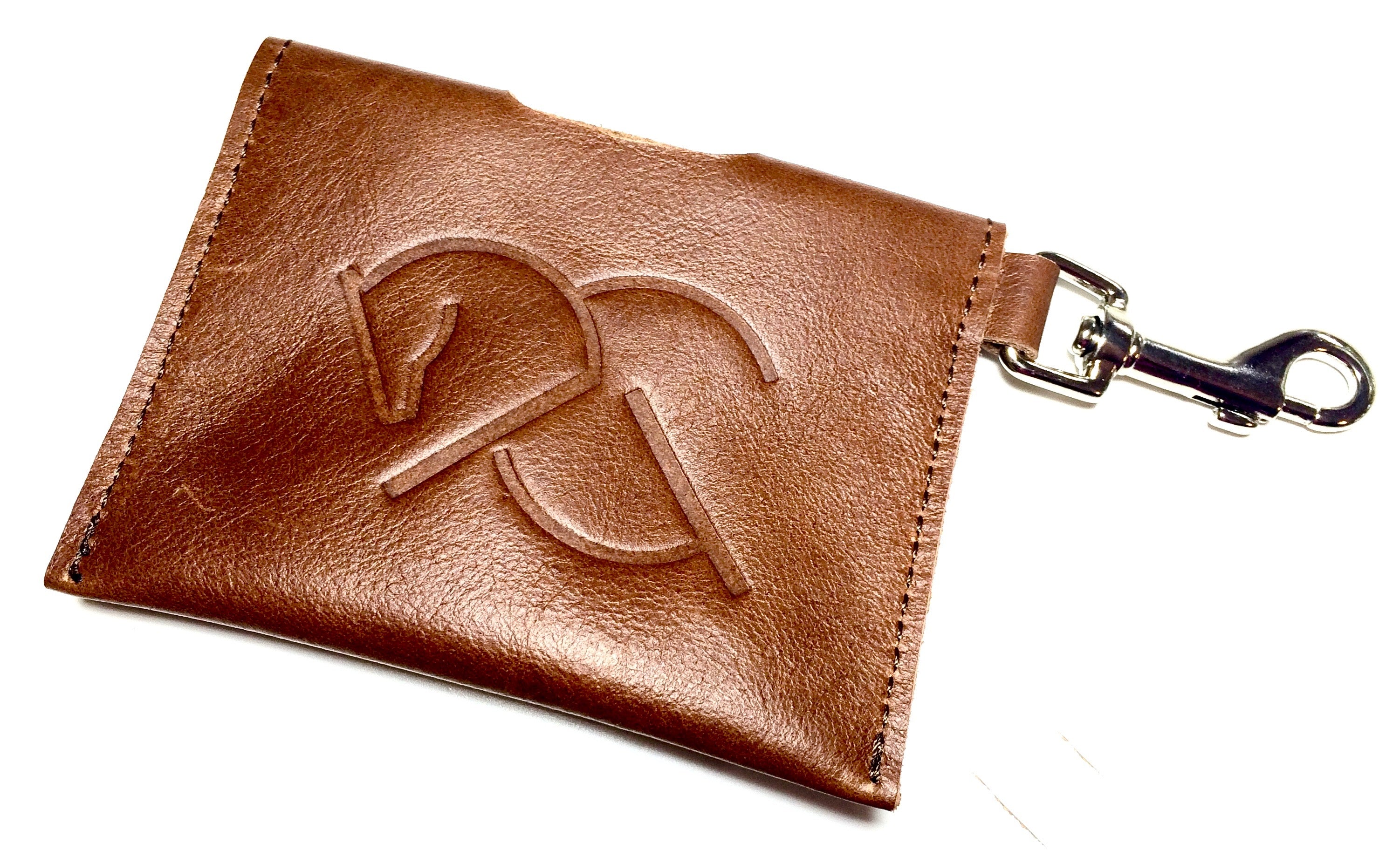 ACG CARD HOLDER in red dun, Leather Card Holder - AtelierCG™