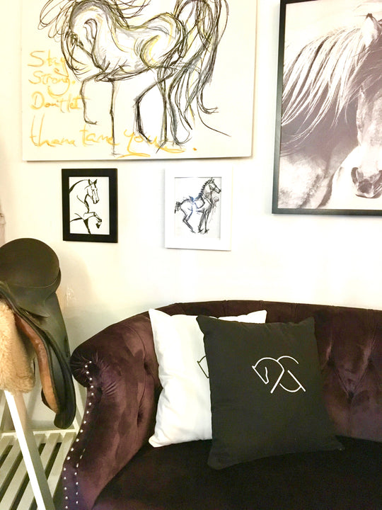 ACG THROW PILLOW COVER - Black - AtelierCG™