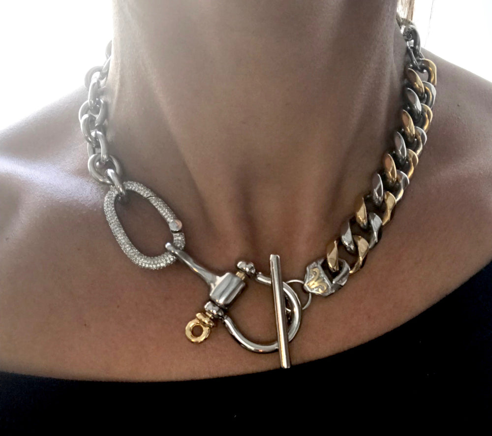 ARIES NECKLACE - Mixed Metal