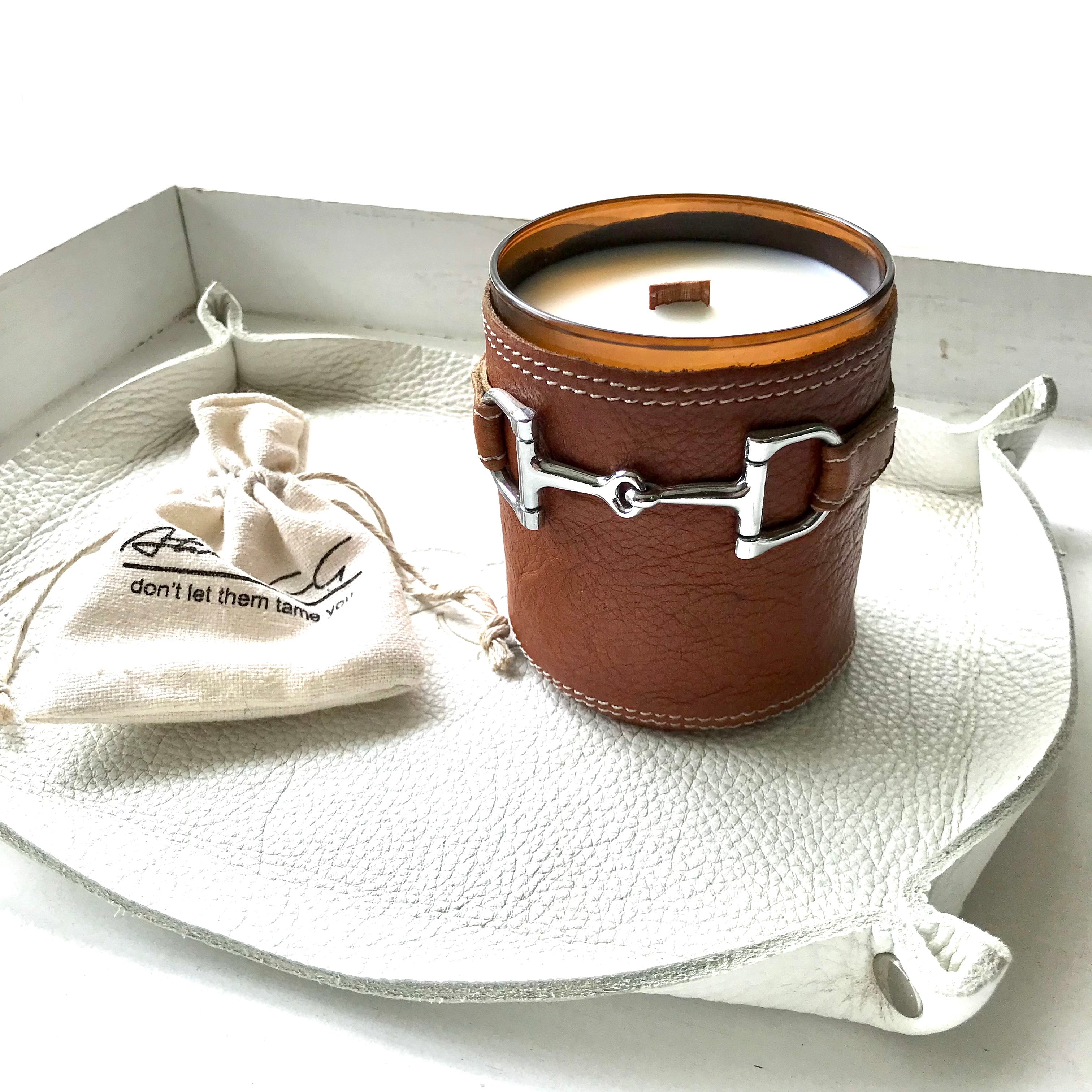 HOOFBEAT | Leather Sleeve Soy Candle  - Limited Edition -AtelierCG™