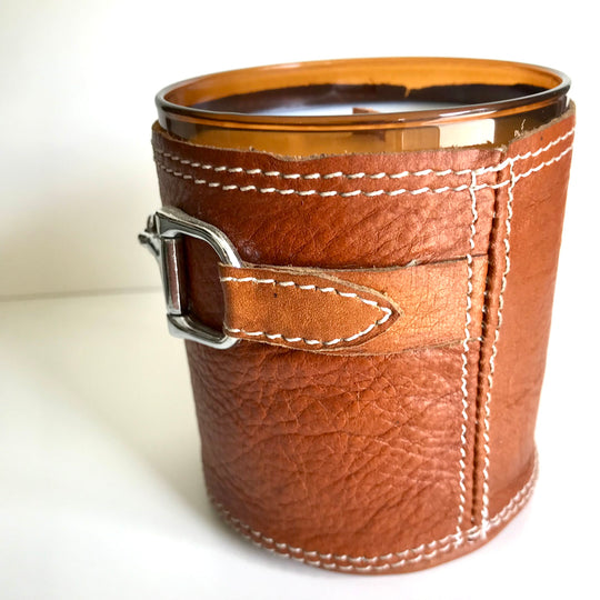 HOOFBEAT | Leather Sleeve Soy Candle  - Limited Edition - AtelierCG™