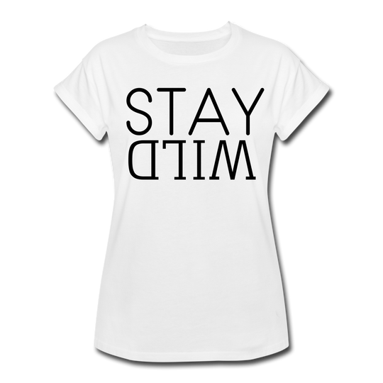 STAY WILD TEE | Boy Friend Tee | Short Sleeve - AtelierCG™