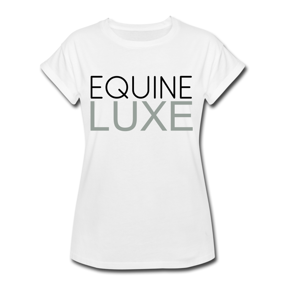 EQUINE LUXE TEE | white - white