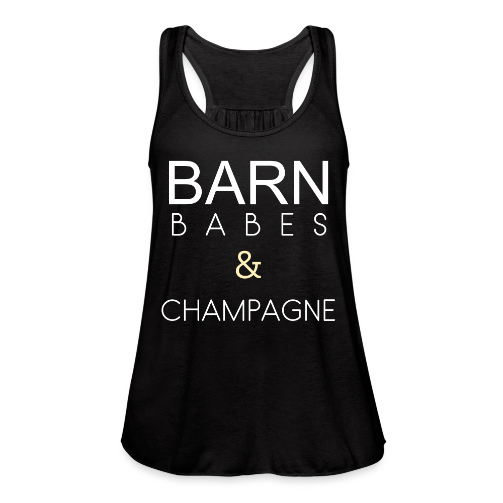 BARN BABES & CHAMPAGNE TANK  |  black